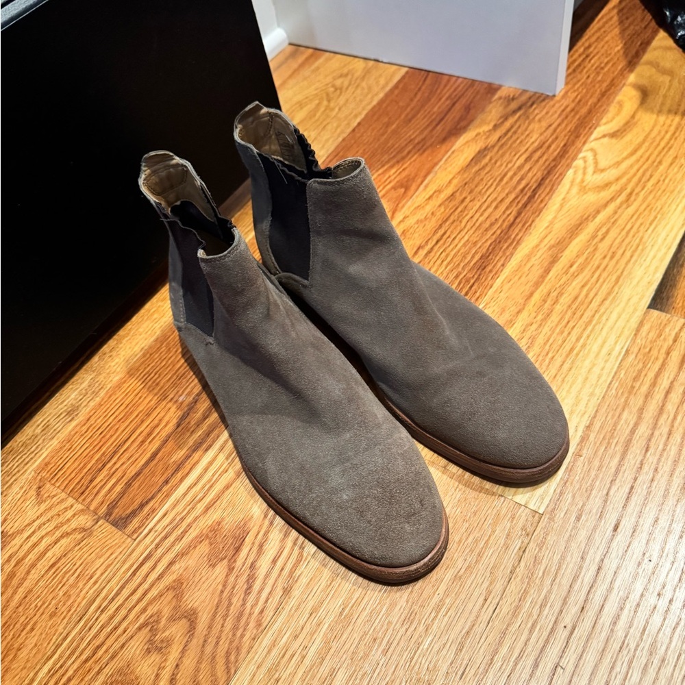 Hudson London Langley Stone Suede Men's Chelsea Ankle Boot